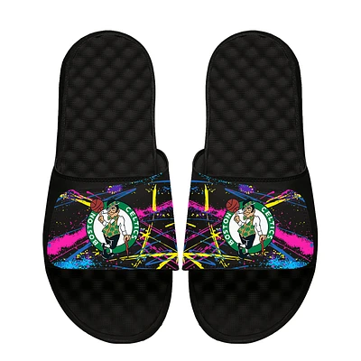 Unisex ISlide x StayCool Black Boston Celtics Slide Sandals