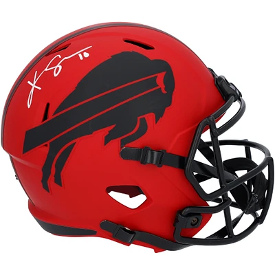 Khalil Shakir Buffalo Bills Autographed Riddell Rave Speed Replica Helmet