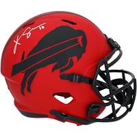 Khalil Shakir Buffalo Bills Autographed Riddell Rave Speed Replica Helmet