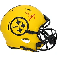 Ben Roethlisberger Pittsburgh Steelers Autographed Riddell Rave Speed Replica Helmet