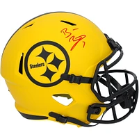 Ben Roethlisberger Pittsburgh Steelers Autographed Riddell Rave Speed Replica Helmet