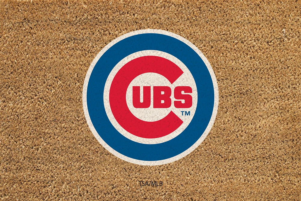 Chicago Cubs 24" x 36" Outdoor Team Logo Coir Mat