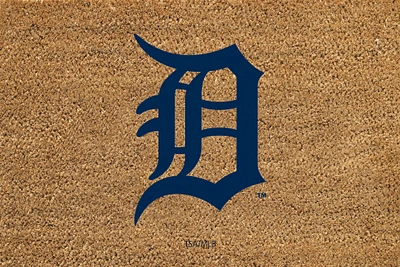 Detroit Tigers 24" x 36" Outdoor Team Logo Coir Mat