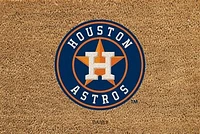 Houston Astros 24" x 36" Outdoor Team Logo Coir Mat