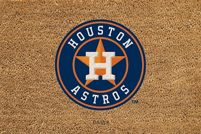 Houston Astros 24" x 36" Outdoor Team Logo Coir Mat