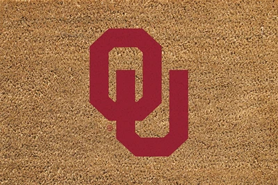 Oklahoma Sooners 24" x 36" Outdoor Team Logo Coir Mat