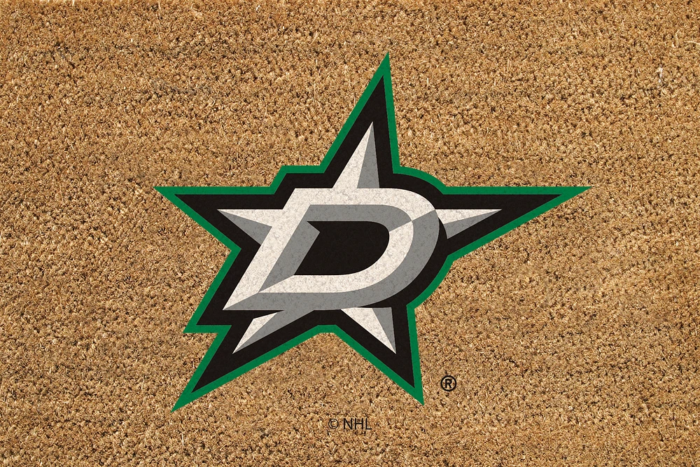 Dallas Stars 24" x 36" Outdoor Team Logo Coir Mat