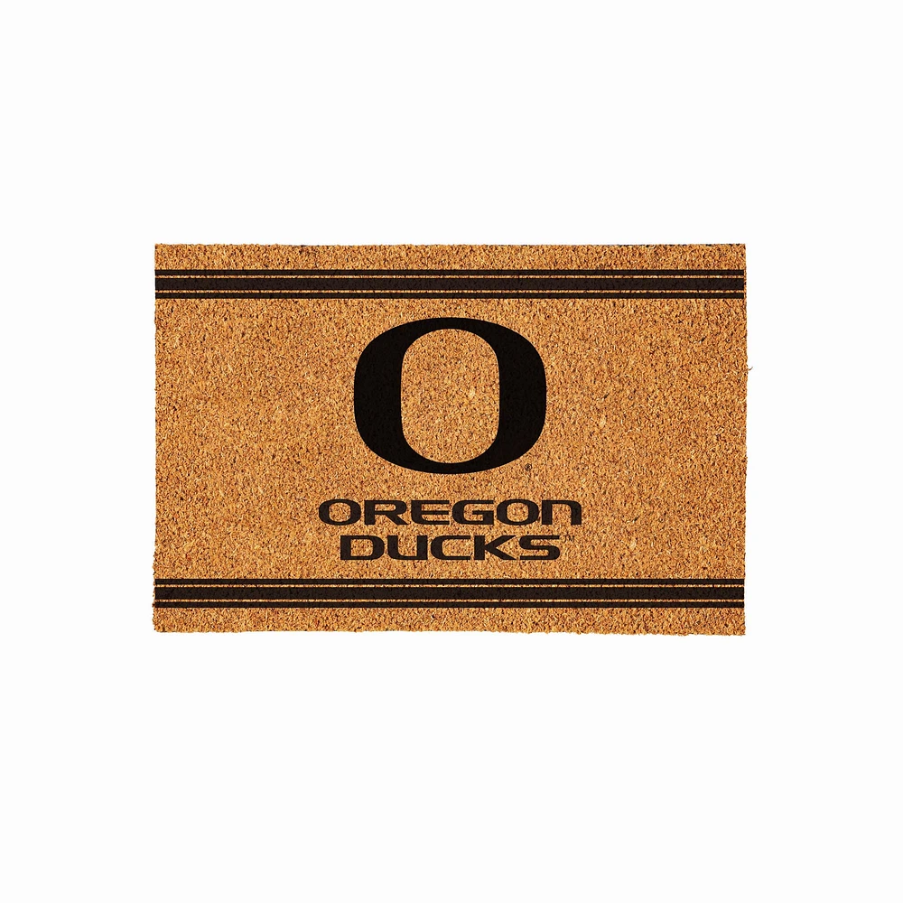 Oregon Ducks 24" x 36" Outdoor Monochrome Team Logo Coir Mat