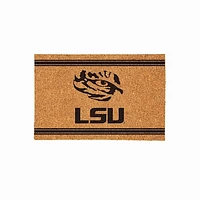 LSU Tigers 24" x 36" Outdoor Monochrome Team Logo Coir Mat