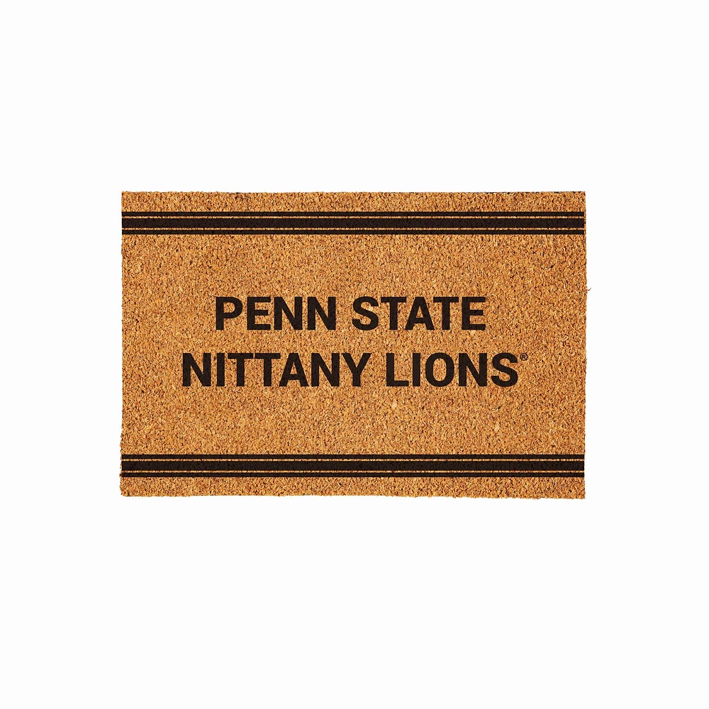Penn State Nittany Lions 24" x 36" Outdoor Monochrome Team Logo Coir Mat