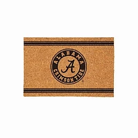 Alabama Crimson Tide 24" x 36" Outdoor Monochrome Team Logo Coir Mat