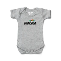 Newborn & Infant Chad Jake Heather Gray NASCAR Daytona Speedway Track Bodysuit