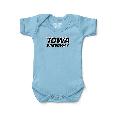 Newborn & Infant Chad Jake Blue NASCAR Iowa Speedway Track Bodysuit
