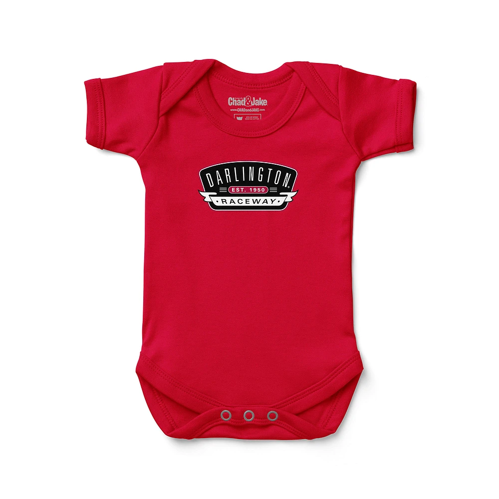 Newborn & Infant Chad Jake NASCAR Darlington Raceway Track Bodysuit