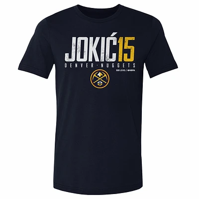Men's 500 Level Nikola Jokić Navy Denver Nuggets Elite Player T-Shirt