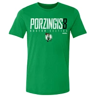 Men's 500 Level Kristaps Porziņģis Kelly Green Boston Celtics Elite Player T-Shirt