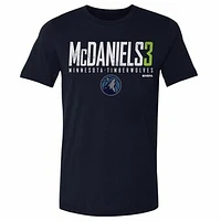 Men's 500 Level Jaden McDaniels Navy Minnesota Timberwolves Elite Player T-Shirt