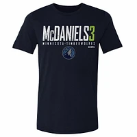 Men's 500 Level Jaden McDaniels Navy Minnesota Timberwolves Elite Player T-Shirt