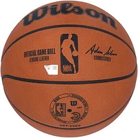 Atlanta Hawks Game-Used Basketball vs, Philadelphia 76ers on March 10, 2025