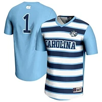 Unisex GameDay Greats #1 Carolina Blue North Tar Heels Lightweight Soccer Fashion Jersey