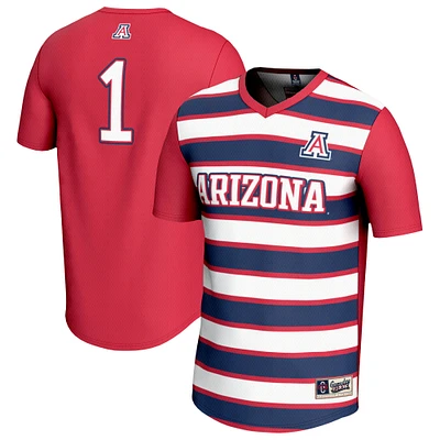 Unisex GameDay Greats #1 Red Arizona Wildcats Lightweight Soccer Fashion Jersey