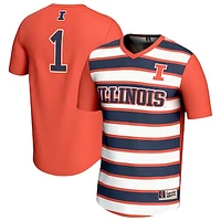 Youth GameDay Greats #1 Orange Illinois Fighting Illini Lightweight Soccer Fashion Jersey