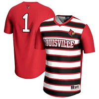 Youth GameDay Greats #1 Red Louisville Cardinals Lightweight Soccer Fashion Jersey