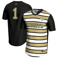 Youth GameDay Greats #1 Black UCF Knights Lightweight Soccer Fashion Jersey