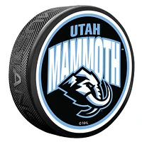 Utah Mammoth Wordmark Hockey Puck