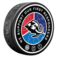 Utah Mammoth First Responders Hockey Puck
