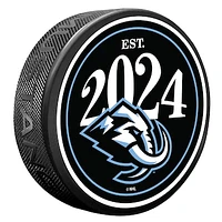 Utah Mammoth Founding Year Hockey Puck