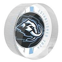 Utah Mammoth Crystal Hockey Puck