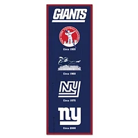 WinCraft New York Giants 6" x 17" Logo Evolution Wood Sign