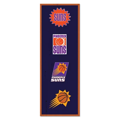 WinCraft Phoenix Suns 6" x 17" Logo Evolution Wood Sign