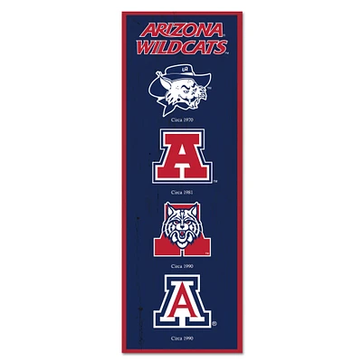 WinCraft Arizona Wildcats 6" x 17" Logo Evolution Wood Sign