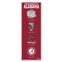 WinCraft Alabama Crimson Tide 6" x 17" Logo Evolution Wood Sign