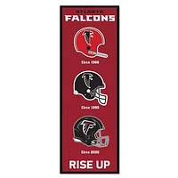 WinCraft Atlanta Falcons 6" x 17" Logo Evolution Wood Sign