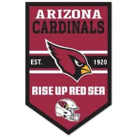 WinCraft Arizona Cardinals 11" x 17" Chevron Wood Sign