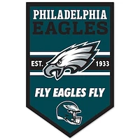 WinCraft Philadelphia Eagles 11" x 17" Chevron Wood Sign