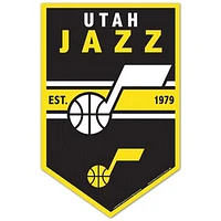 WinCraft Utah Jazz 11" x 17" Chevron Wood Sign