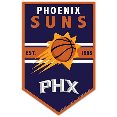 WinCraft Phoenix Suns 11" x 17" Chevron Wood Sign