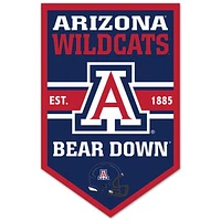 WinCraft Arizona Wildcats 11" x 17" Chevron Wood Sign