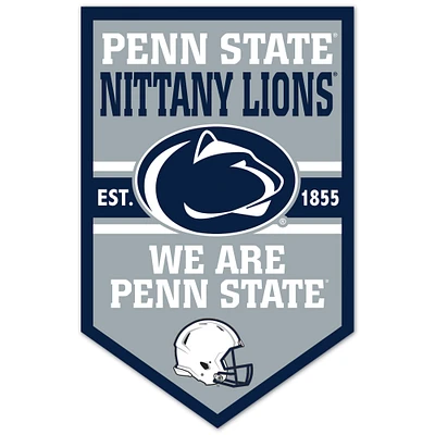WinCraft Penn State Nittany Lions 11" x 17" Chevron Wood Sign