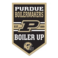 WinCraft Purdue Boilermakers 11" x 17" Chevron Wood Sign