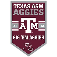 WinCraft Texas A&M Aggies 11" x 17" Chevron Wood Sign