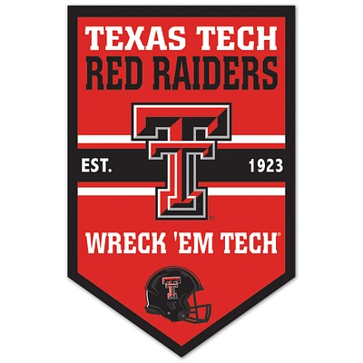 WinCraft Texas Tech Red Raiders 11" x 17" Chevron Wood Sign
