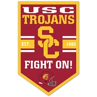 WinCraft USC Trojans 11" x 17" Chevron Wood Sign