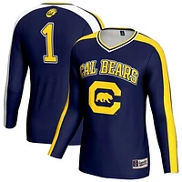 Unisex GameDay Greats Navy Cal Bears #1 Lightweight Volleyball Fashion Jersey