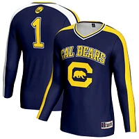 Unisex GameDay Greats Navy Cal Bears #1 Lightweight Volleyball Fashion Jersey