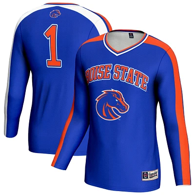 Youth GameDay Greats Royal Boise State Broncos #1 Lightweight Volleyball Fashion Jersey